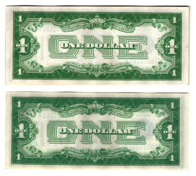 Group of eleven 1928-A $1 Fr# 1601 - ChCU