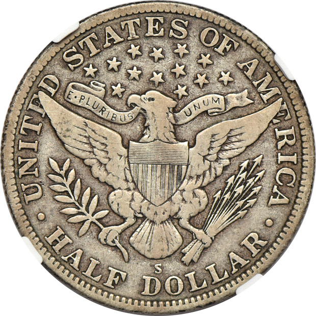 1915-D PCGS XF-40, and a 1915-S NGC F-15, both CAC