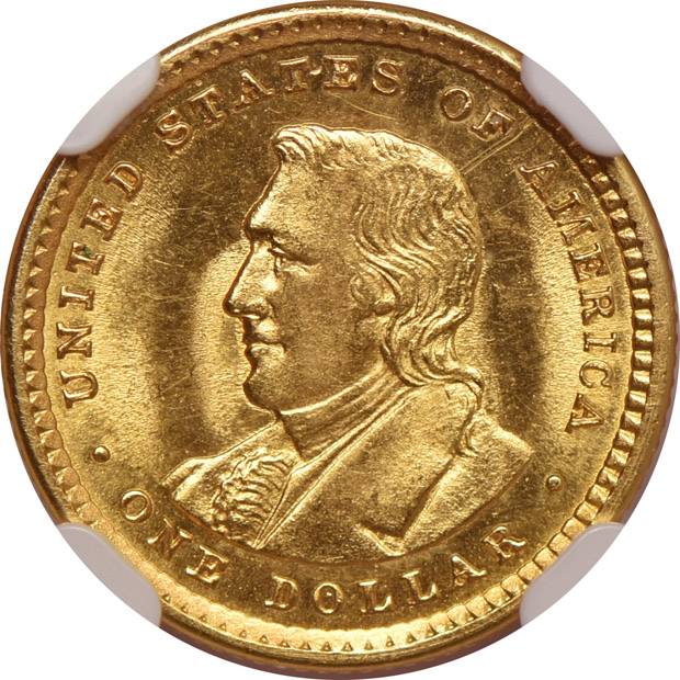 1905 Lewis & Clark NGC MS-64