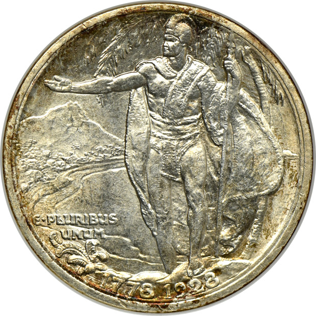 1928 Hawaiian NGC MS-64 (no line) CAC