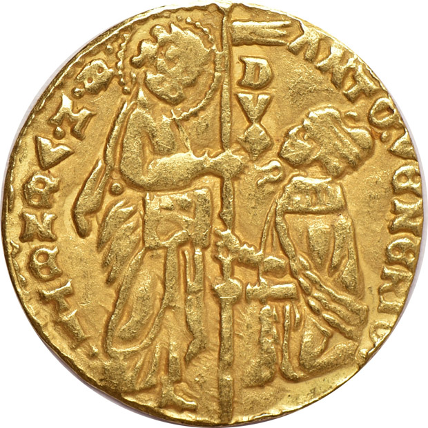 Multiple - Three gold ducats.  Two Italy and one Netherlands