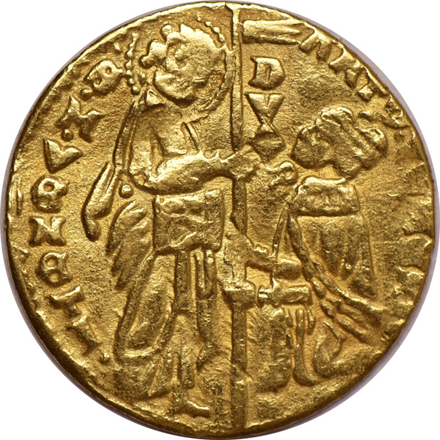 Multiple - Three gold ducats.  Two Italy and one Netherlands