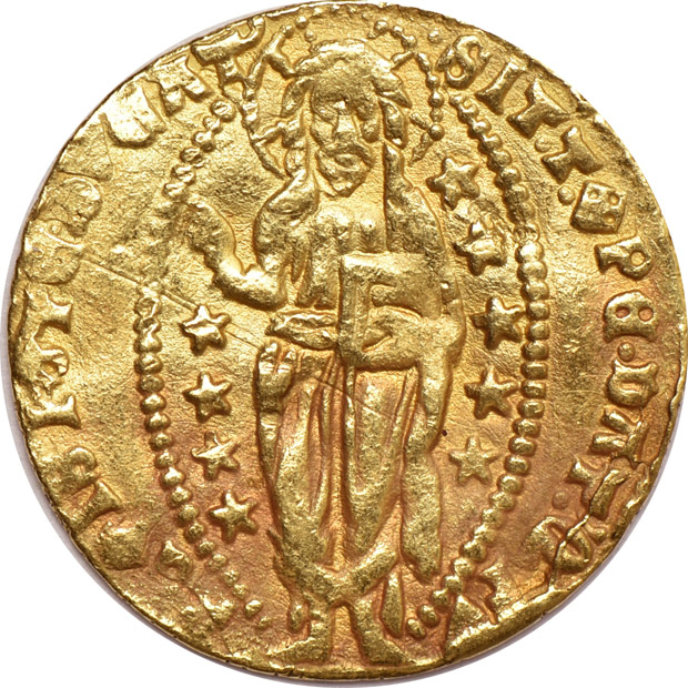 Multiple - Three gold ducats.  Two Italy and one Netherlands