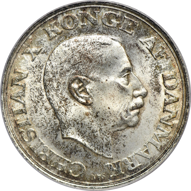 Multiple - Six certified coins, as described