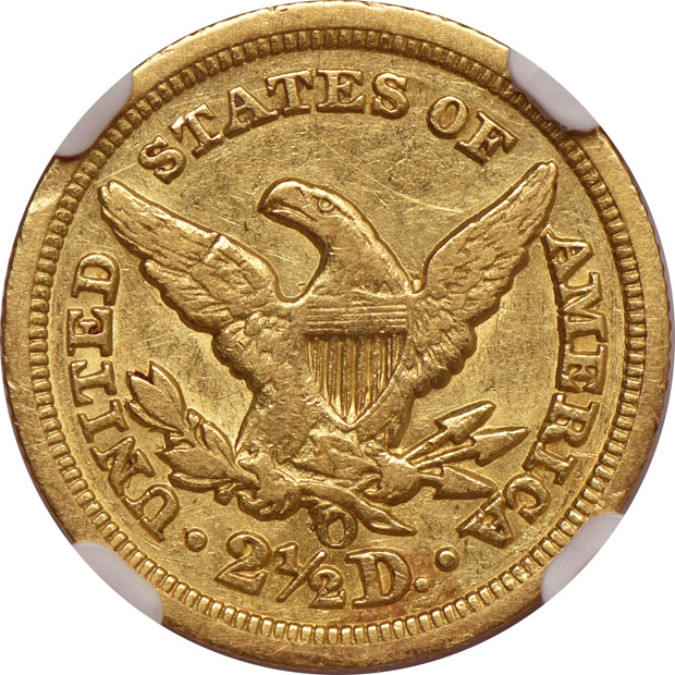 1850-O NGC AU-53