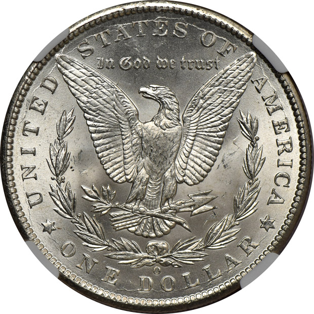 1881-S and 1899-O, both NGC MS-66 CAC