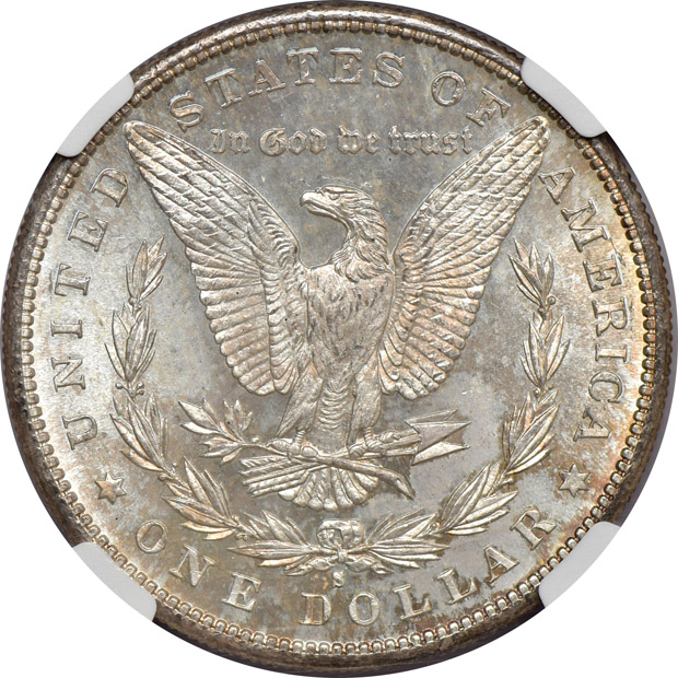 1881-S and 1899-O, both NGC MS-66 CAC