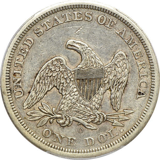 1860-O PCGS XF-45