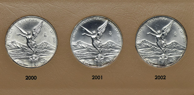 Mexico - Complete Libertad collection, 1982 through 2014, in a Dansco 7232 album