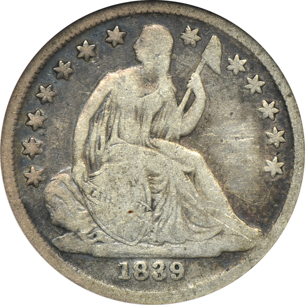 Collection of nineteen U.S. variety coins certified by ANACS