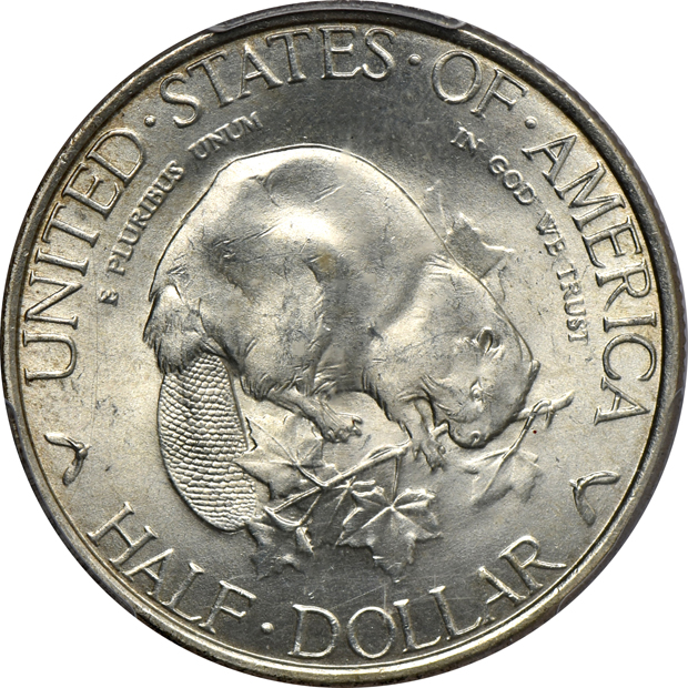 Group of seven Silver Ccommemorative half-dollars, all PCGS