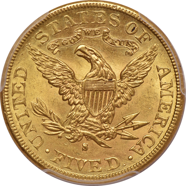 1887-S PCGS MS-64+