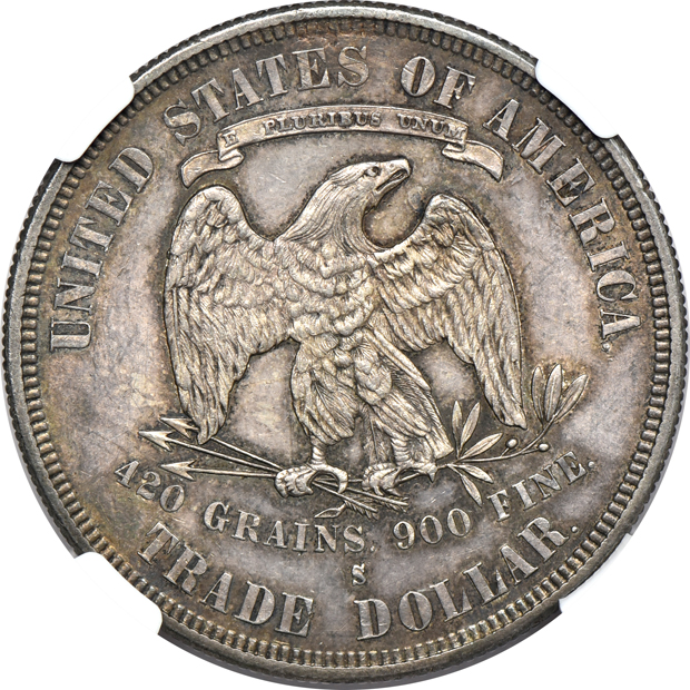 1878-S Trade NGC MS-61