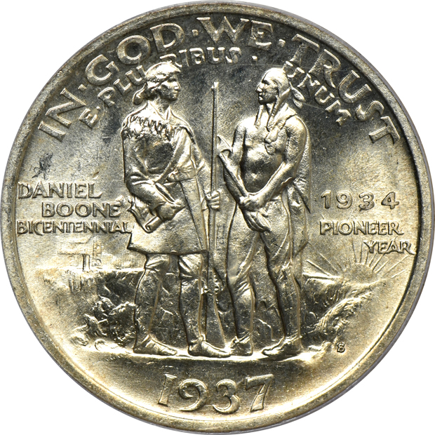 1937-S Boone PCGS MS-66