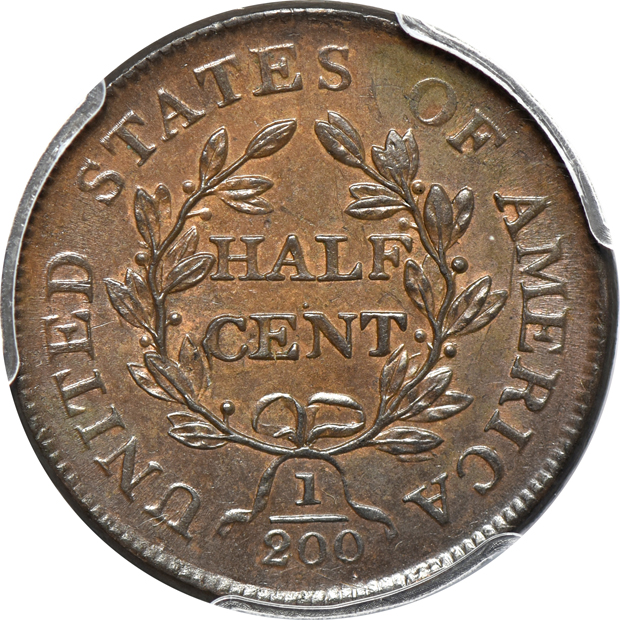 1806 Small 6 - No Stems PCGS MS-63