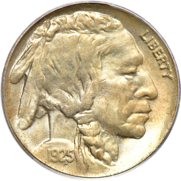 1914-D MS-63, 1925 MS-64, and a 1927 MS-65, all PCGS CAC