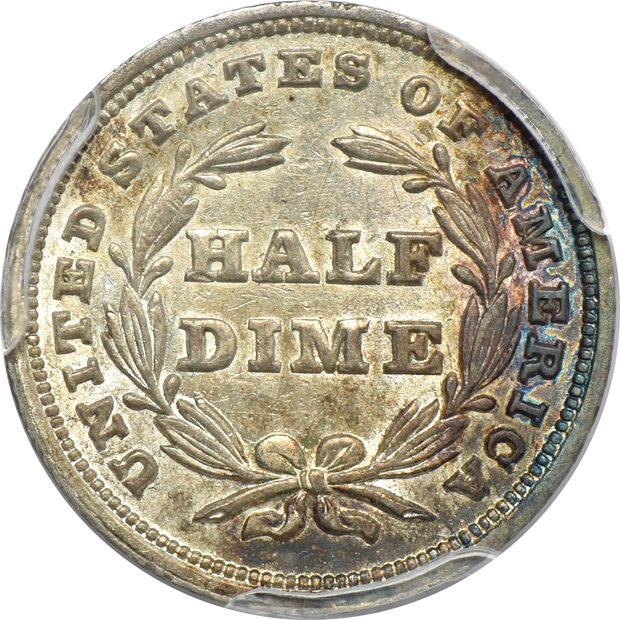 1838 No Drapery MS-62, and an 1853 Arrows MS-64, both PCGS