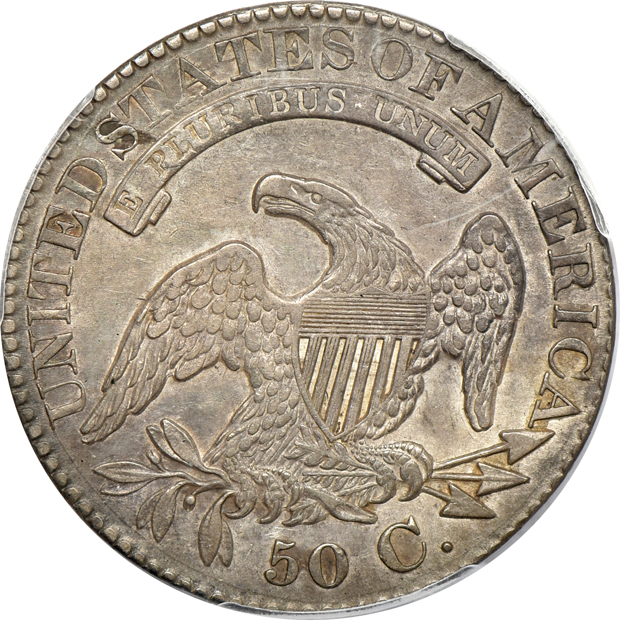 1828 Sq Base 2, Large 8's AU-50; 1828 Sq Base 2, Sm 8's, Lg Lt XF-45; and an 1828 Sq Base 2, Sm 8's, Lg Lt AU-53 CAC; all PCGS