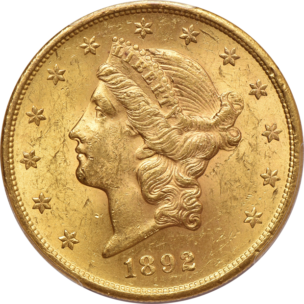Two 1892-S PCGS MS-62