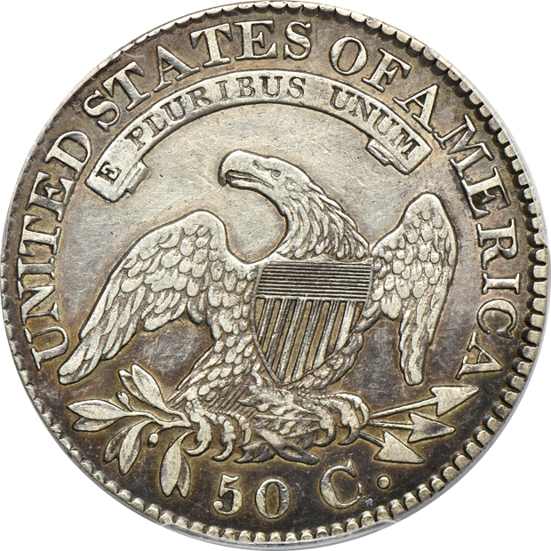 1827 Square Base 2 XF-40, 1829 XF-45, and an 1830 Small 0 XF-45, all PCGS