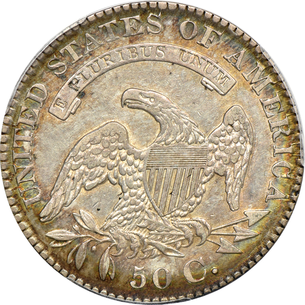 1827 Square Base 2 XF-40, 1829 XF-45, and an 1830 Small 0 XF-45, all PCGS