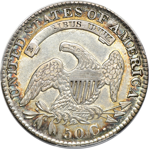 1827 Square Base 2 XF-40, 1829 XF-45, and an 1830 Small 0 XF-45, all PCGS