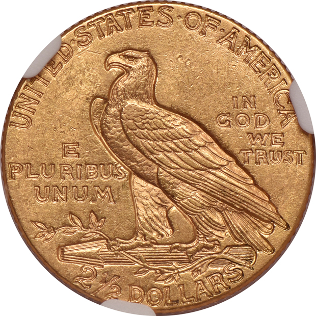 1909, 1912, and 1914-D, all NGC MS-61