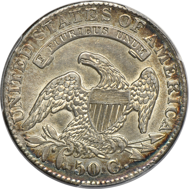 1831 AU-53, and an 1832 Small Letters AU-55, both PCGS
