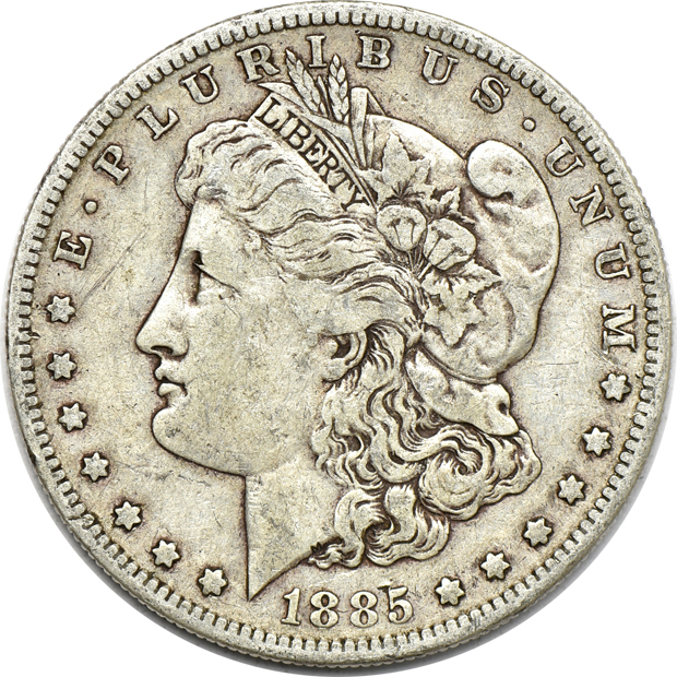 Seventeen 1885-S, and three 1896-S, as described