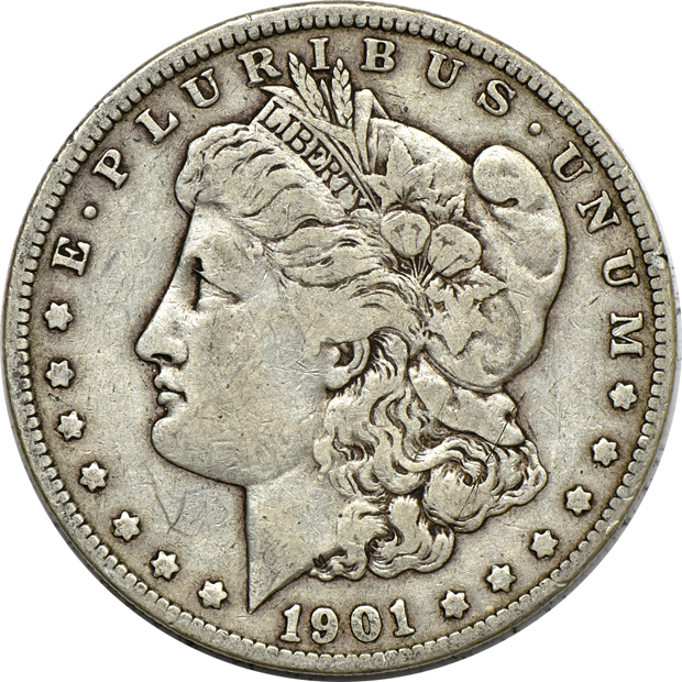 Four 1898-S, four 1899-S, three 1900-S, and eight 1901-S, as described
