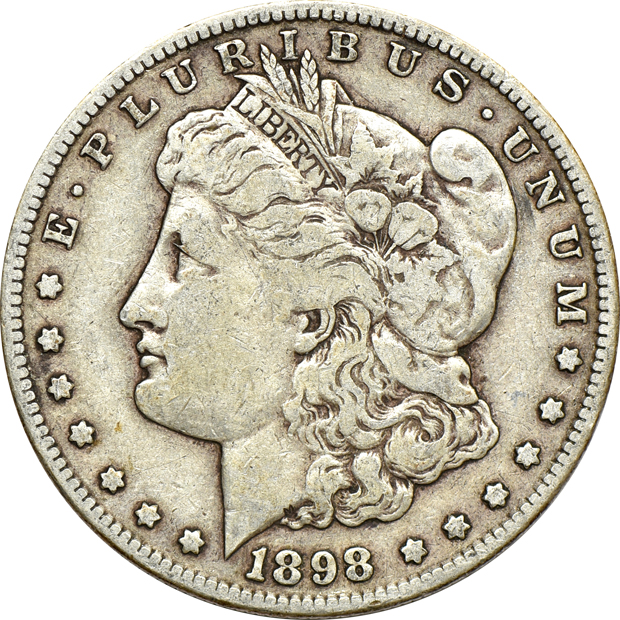 Four 1898-S, four 1899-S, three 1900-S, and eight 1901-S, as described