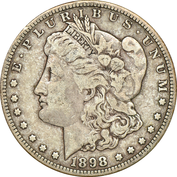 Four 1898-S, four 1899-S, three 1900-S, and eight 1901-S, as described