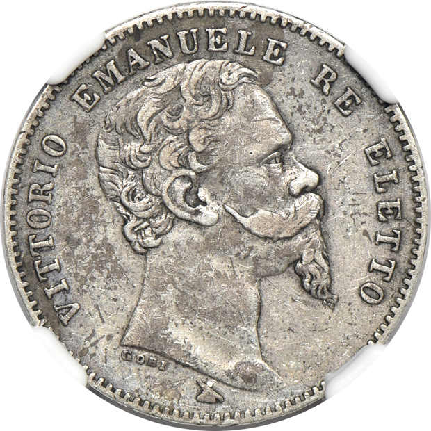 Multiple - 1860 Firenze Italy Lira XF-40, 1863 Germany Taler MS-65, and a 1955 Canada silver dollar Arnprior MS-62, all NGC