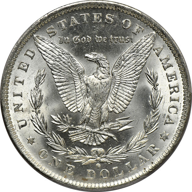 1884-O MS-66, and an 1887 MS-66+, both PCGS