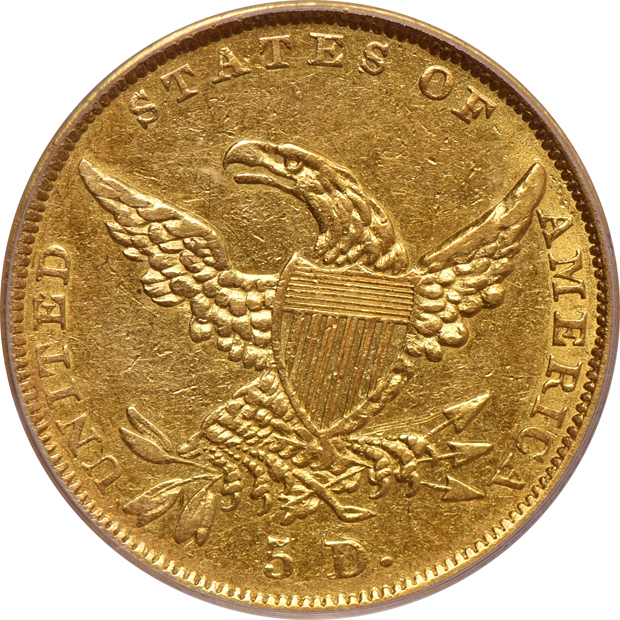 1836 PCGS AU-50