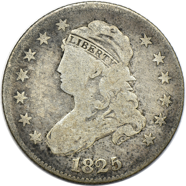 Four 19th century U.S. type coins, as described