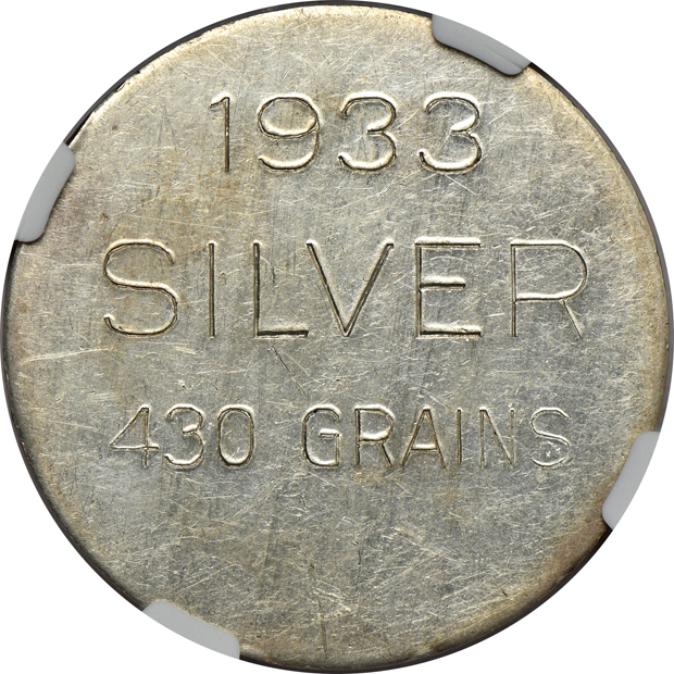 Three 1933 Pedley-Ryan CO HK-825.  Two NGC MS-61, plus an ANACS AU-55