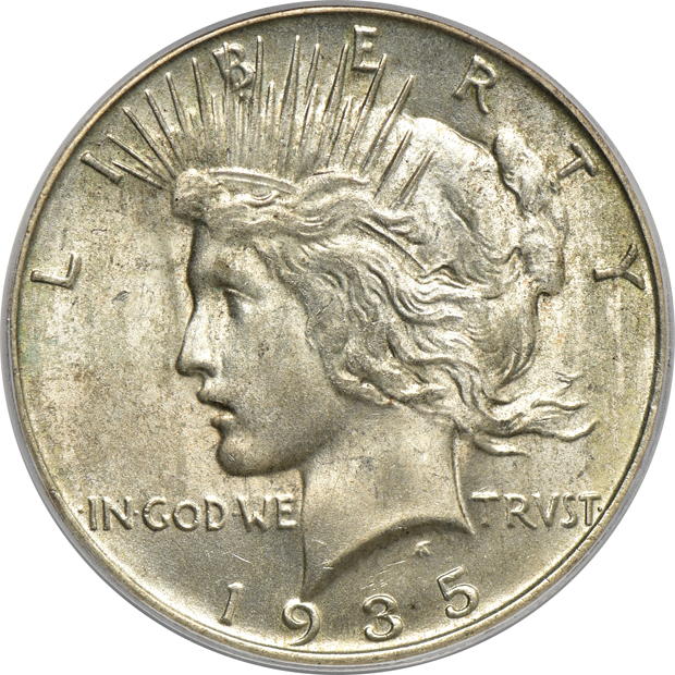 Two 1935-S PCGS MS-64