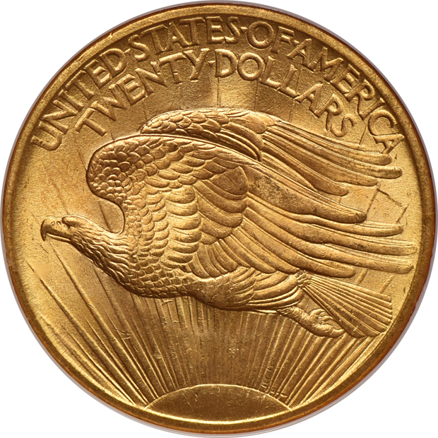 1908 No Motto, Wells Fargo Nevada Gold, NGC MS-65