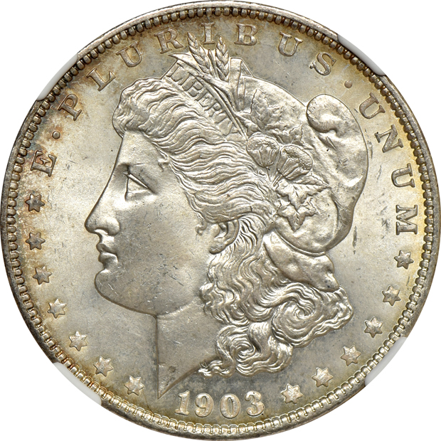 Two 1903-O NGC MS-65