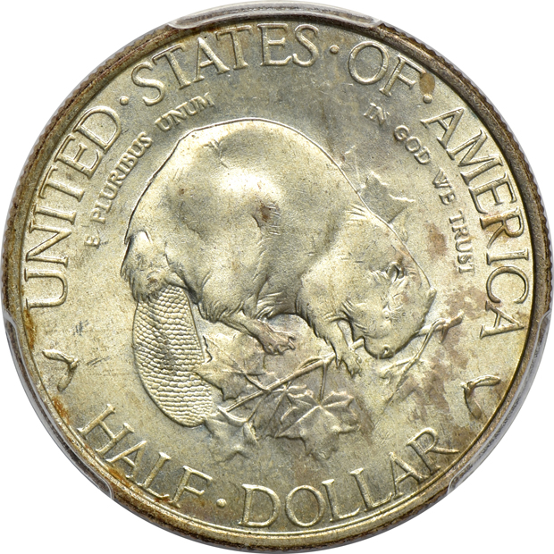 1920 Pilgrim PCGS MS-66, 1936 Albany PCGS MS-65, and a 1937-D Boone NGC MS-65