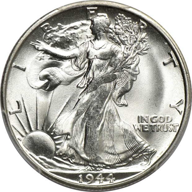 1937 PCGS MS-65, 1944-S MS-65+, and a 1946-D MS-66+