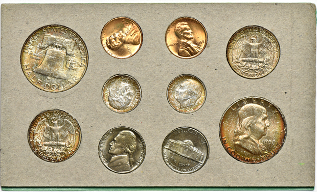 1947, 1949, and 1958 Mint Sets