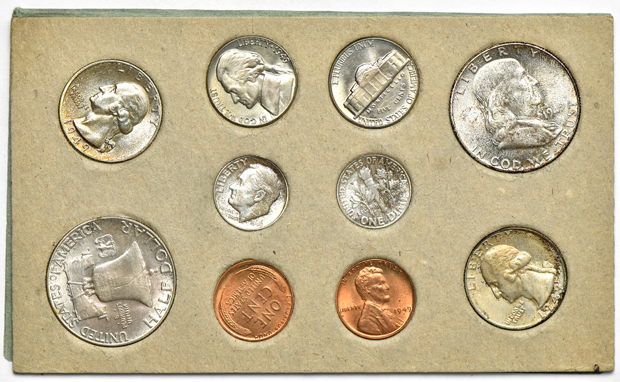 1947, 1949, and 1958 Mint Sets