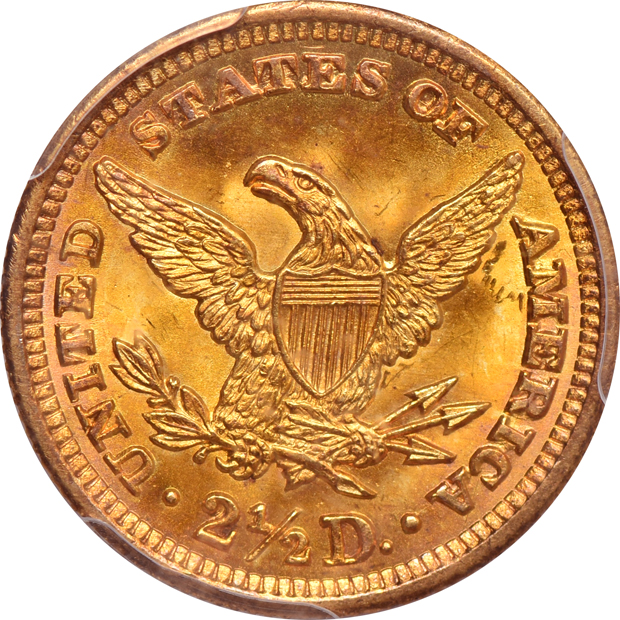 Two 1905 PCGS MS-64 (one green label)