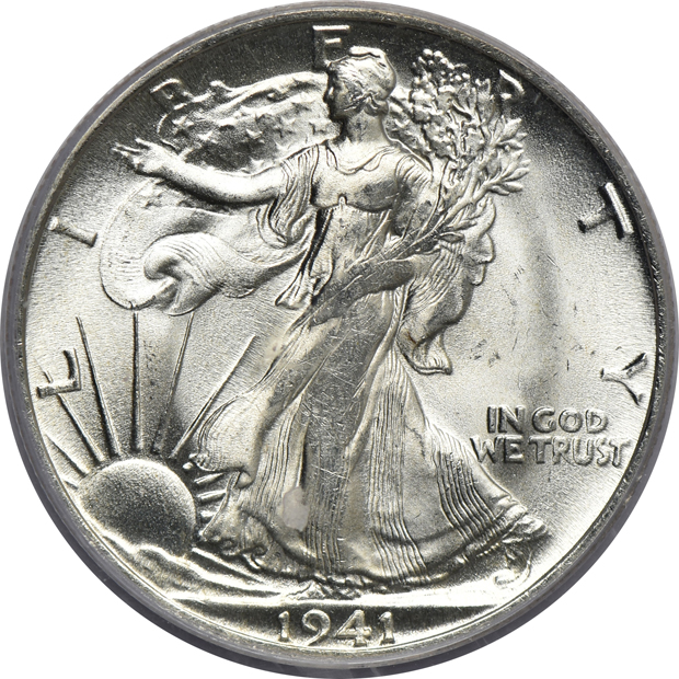 1939-S NGC MS-66 CAC, and a 1941-S PCGS MS-65 CAC