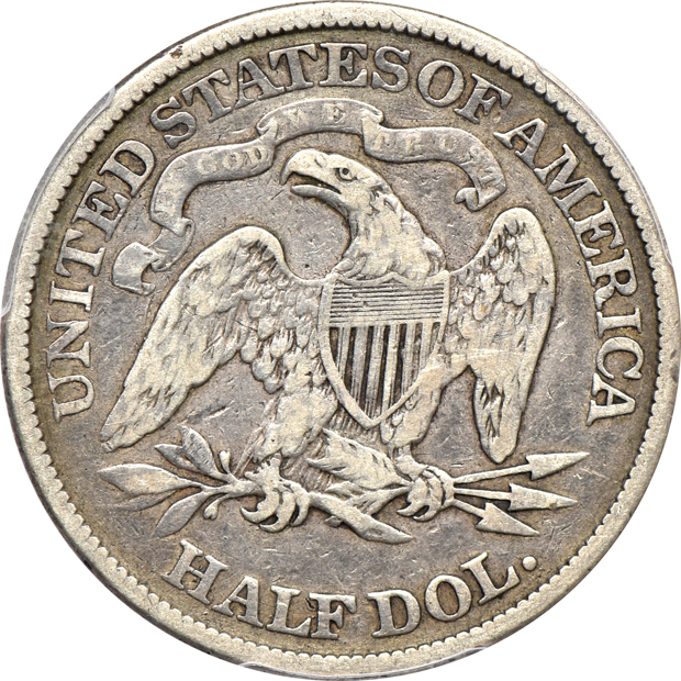 1873 No Arrows, Open 3 PCGS VF-25