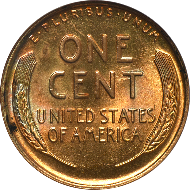 Twelve Lincoln cents certified by ANACS