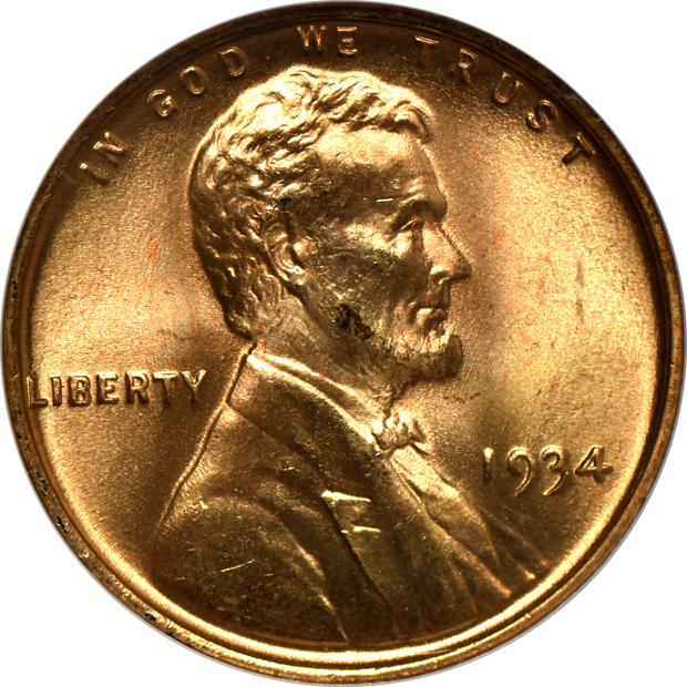 Twelve Lincoln cents certified by ANACS