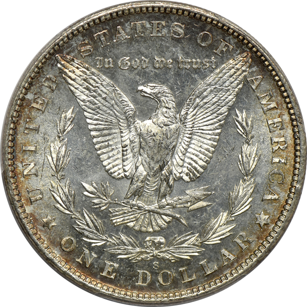 1900-S MS-63 and a 1902-S MS-62, both PCGS